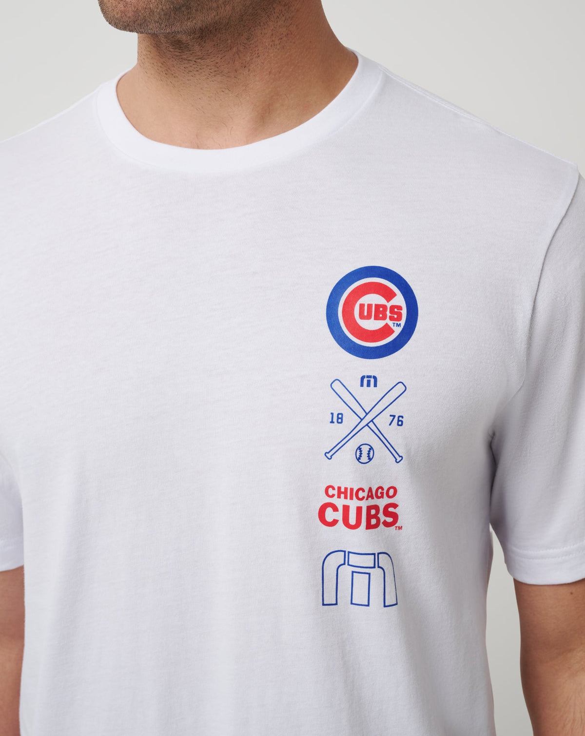 TravisMathew | Chicago Cubs Sunset Slam 2.0 Tee - White
