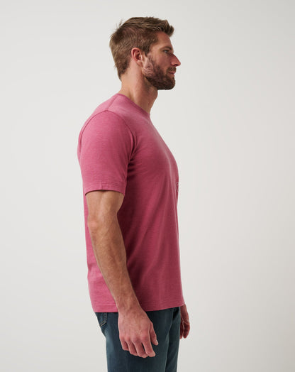 TravisMathew | Philadelphia Phillies Sunset Slam 2.0 Tee - Heather Red