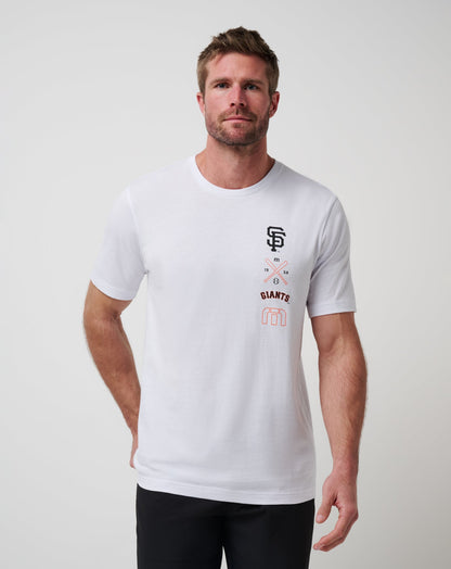 TravisMathew | San Francisco Giants Sunset Slam 2.0 Tee - White