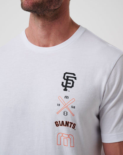 TravisMathew | San Francisco Giants Sunset Slam 2.0 Tee - White