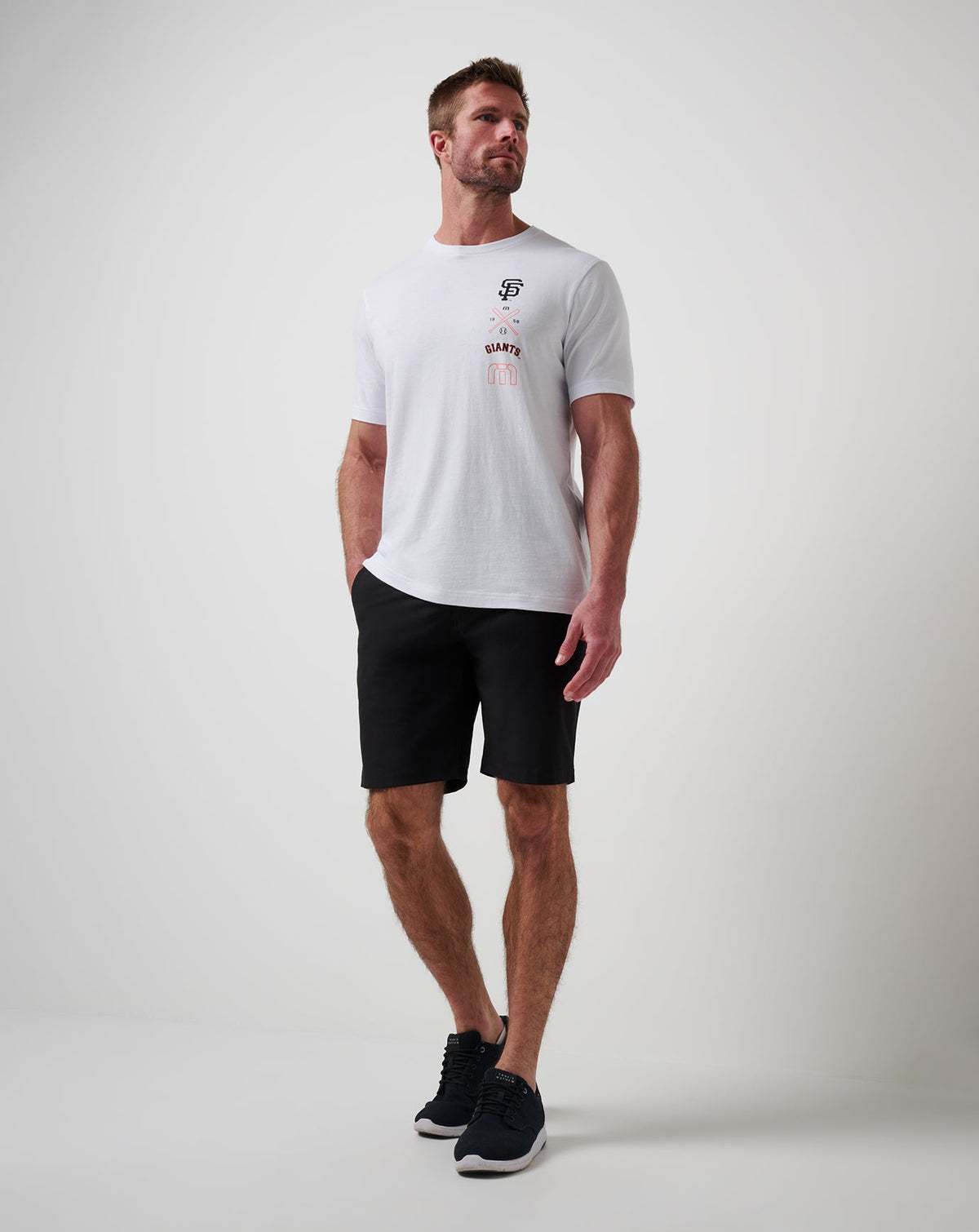 TravisMathew | San Francisco Giants Sunset Slam 2.0 Tee - White