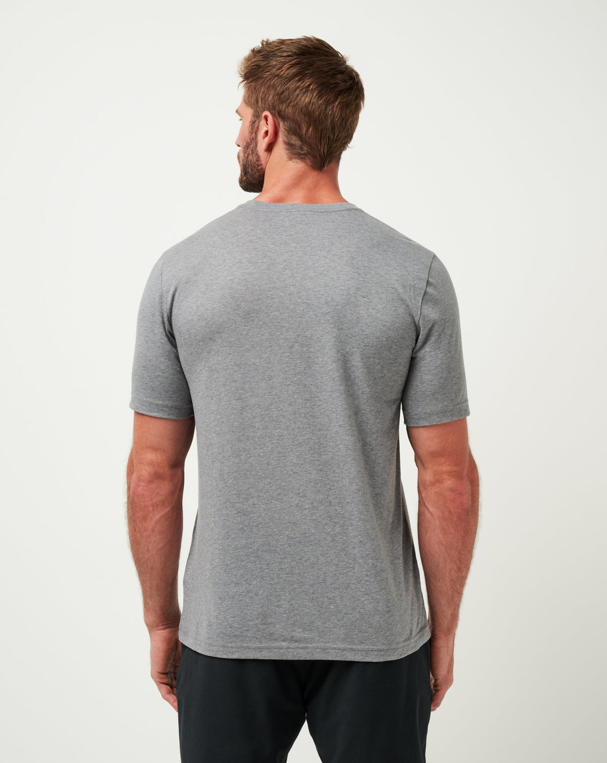 TravisMathew | New York Yankees Strike One Tee - Heather Grey