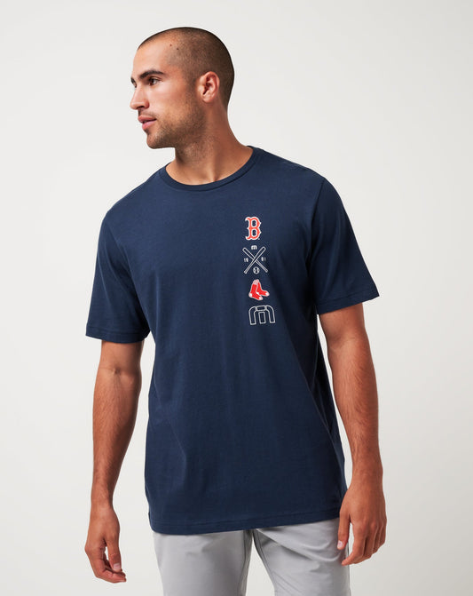 TravisMathew | Boston Red Sox Sunset Slam Tee - Total Eclipse