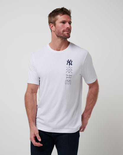 TravisMathew | New York Yankees Sunset Slam 2.0 Tee - White