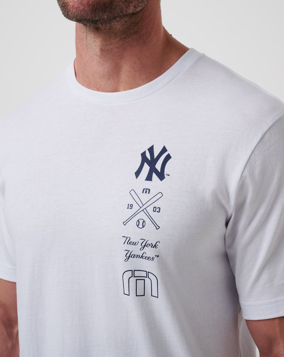TravisMathew | New York Yankees Sunset Slam 2.0 Tee - White