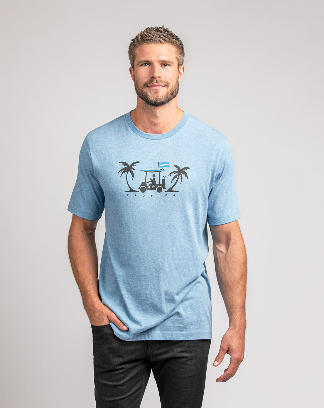TravisMathew | Everglades 2.0 Tee - Heather Allure