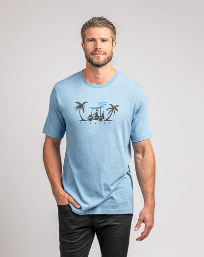 TravisMathew | Everglades 2.0 Tee - Heather Allure