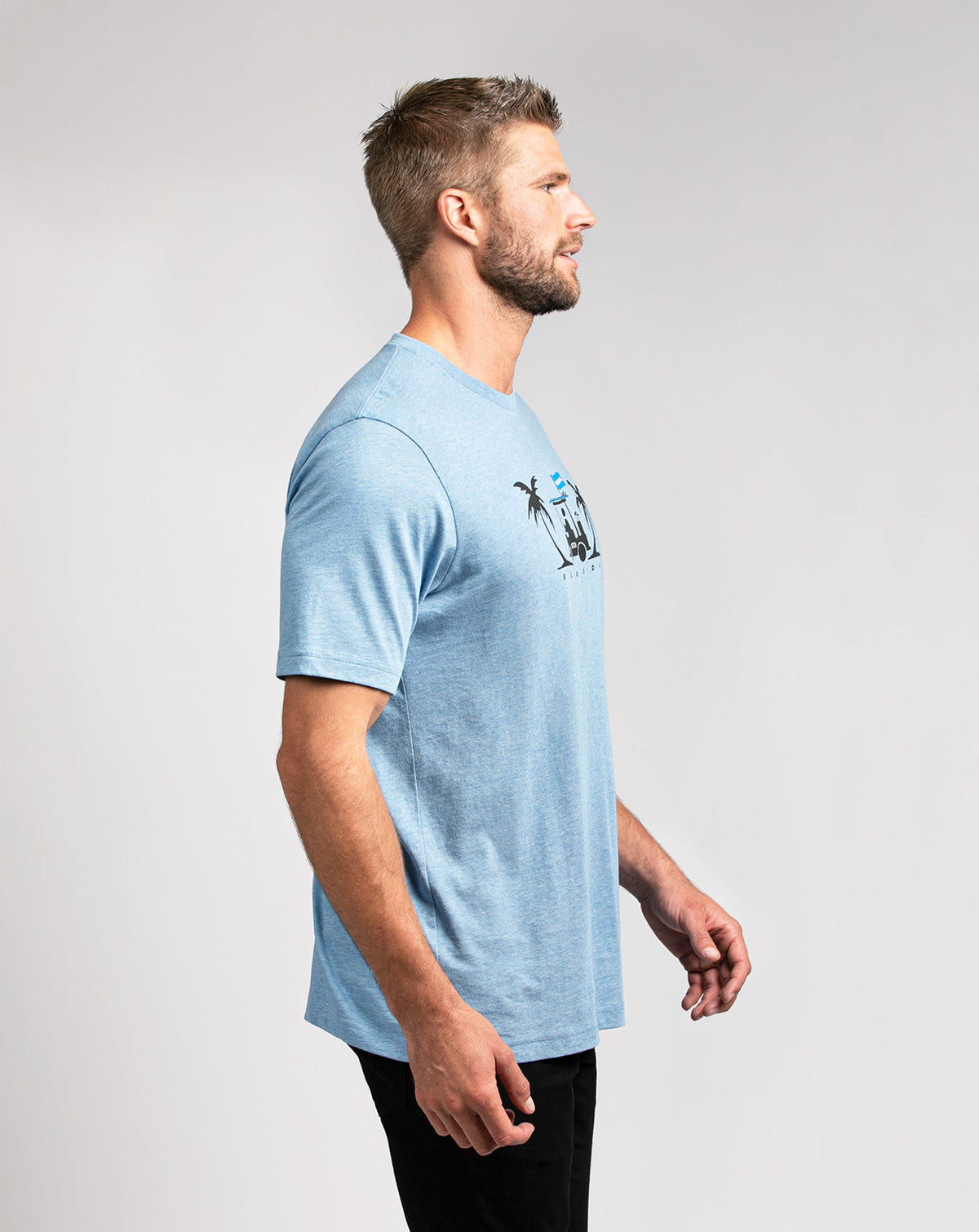 TravisMathew | Everglades 2.0 Tee - Heather Allure