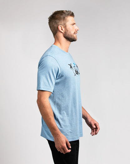 TravisMathew | Everglades 2.0 Tee - Heather Allure