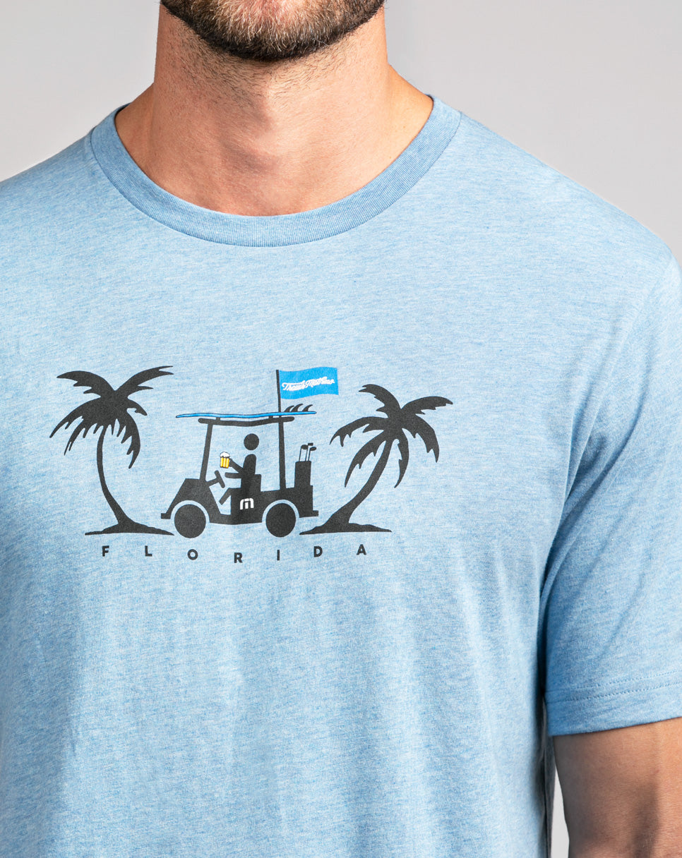TravisMathew | Everglades 2.0 Tee - Heather Allure