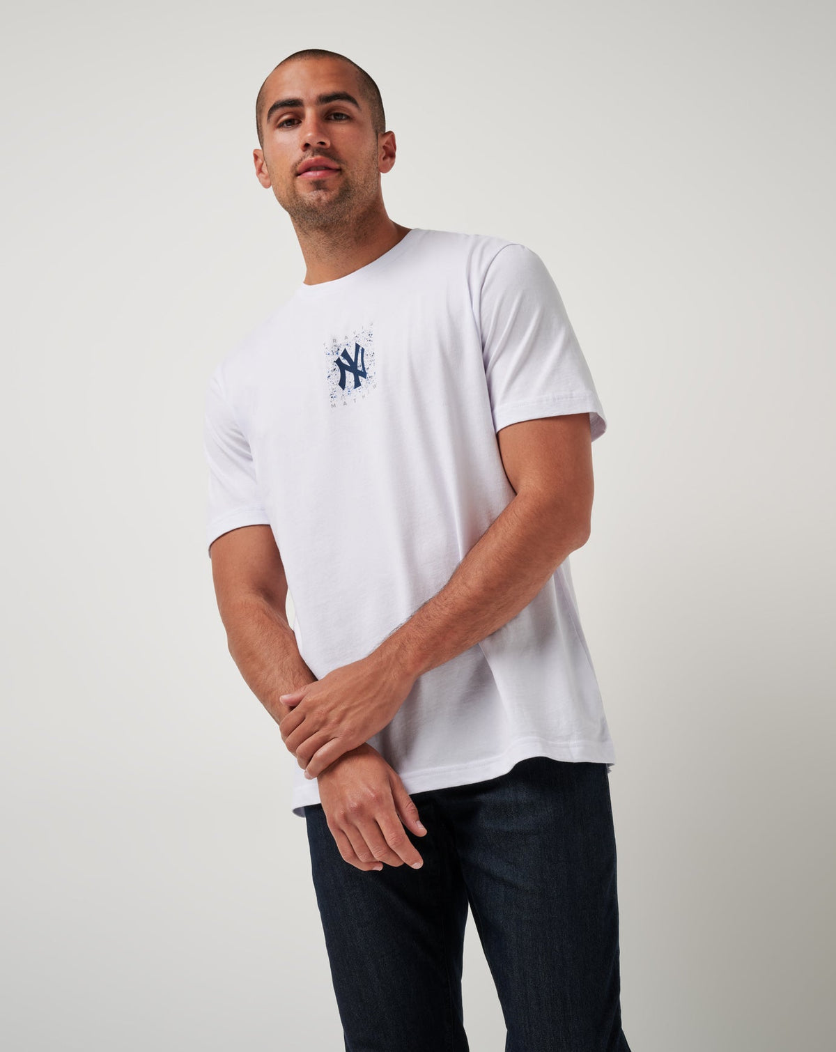 TravisMathew | New York Yankees In The Dugout Tee - White