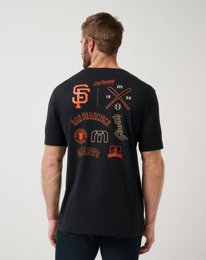 TravisMathew | San Francisco Giants Friendly Rivalry Tee - Black