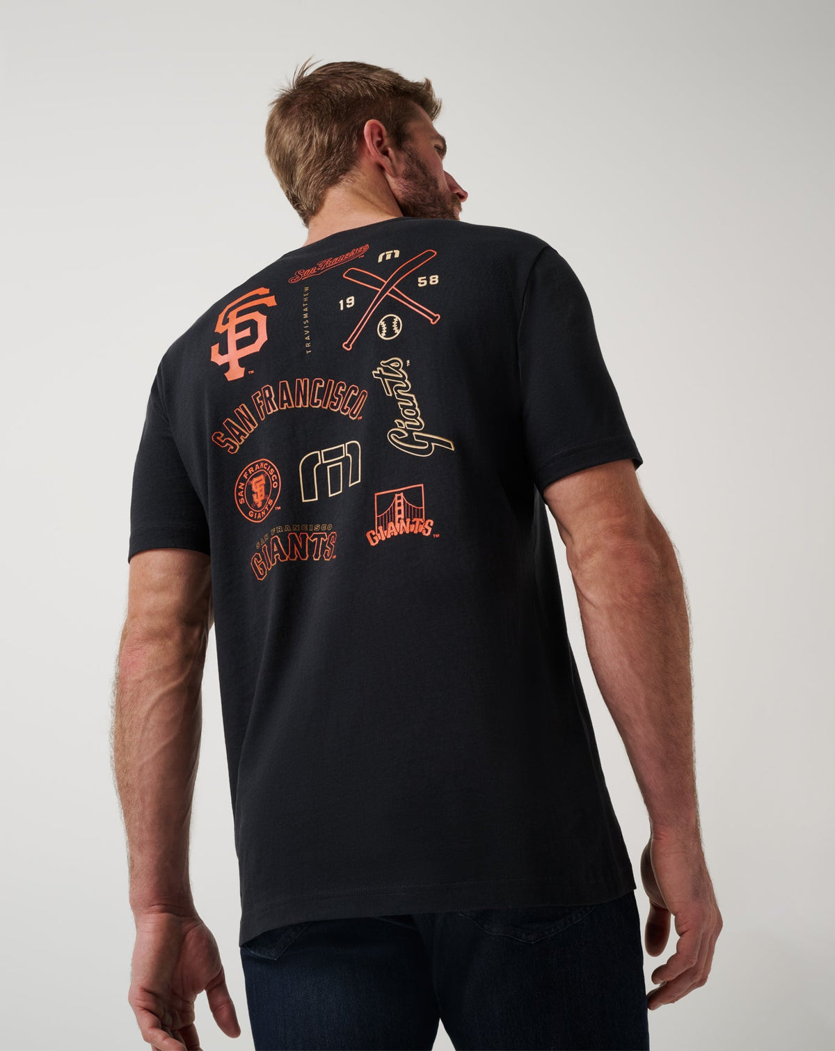 TravisMathew | San Francisco Giants Friendly Rivalry Tee - Black