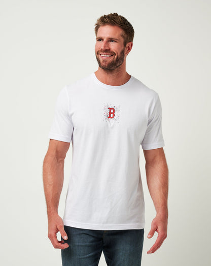 TravisMathew | Boston Red Sox In The Dugout Tee - White