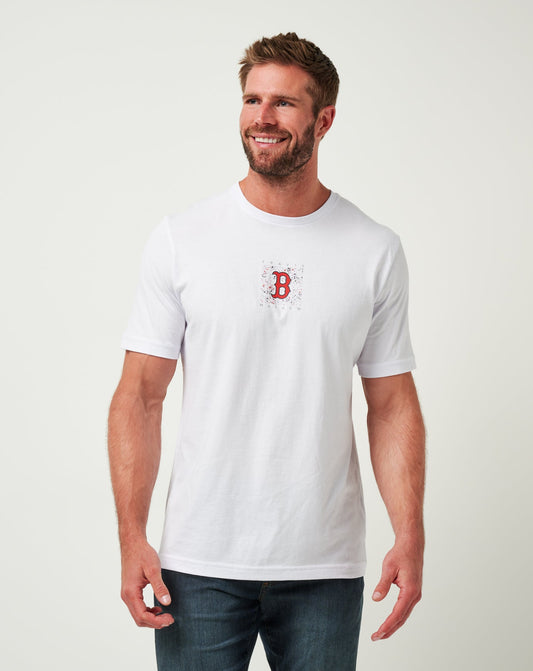TravisMathew | Boston Red Sox In The Dugout Tee - White