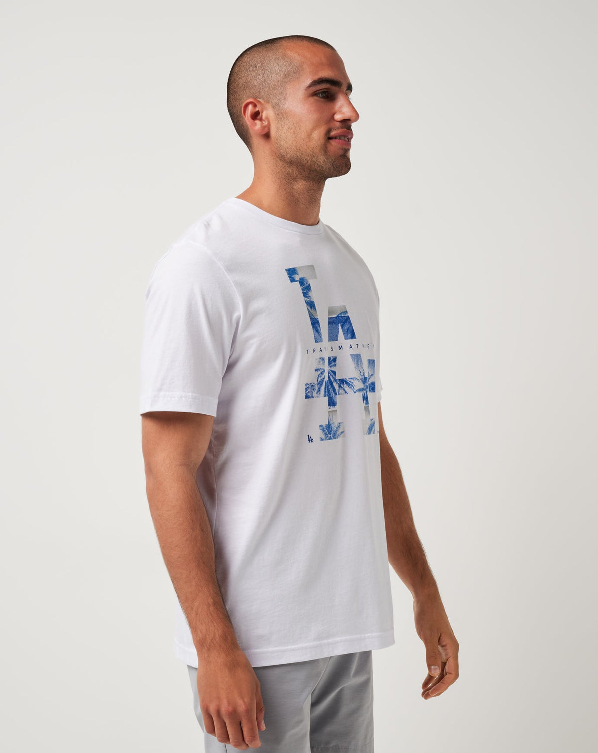 TravisMathew | Los Angeles Dodgers Bleacher Breeze Tee - White
