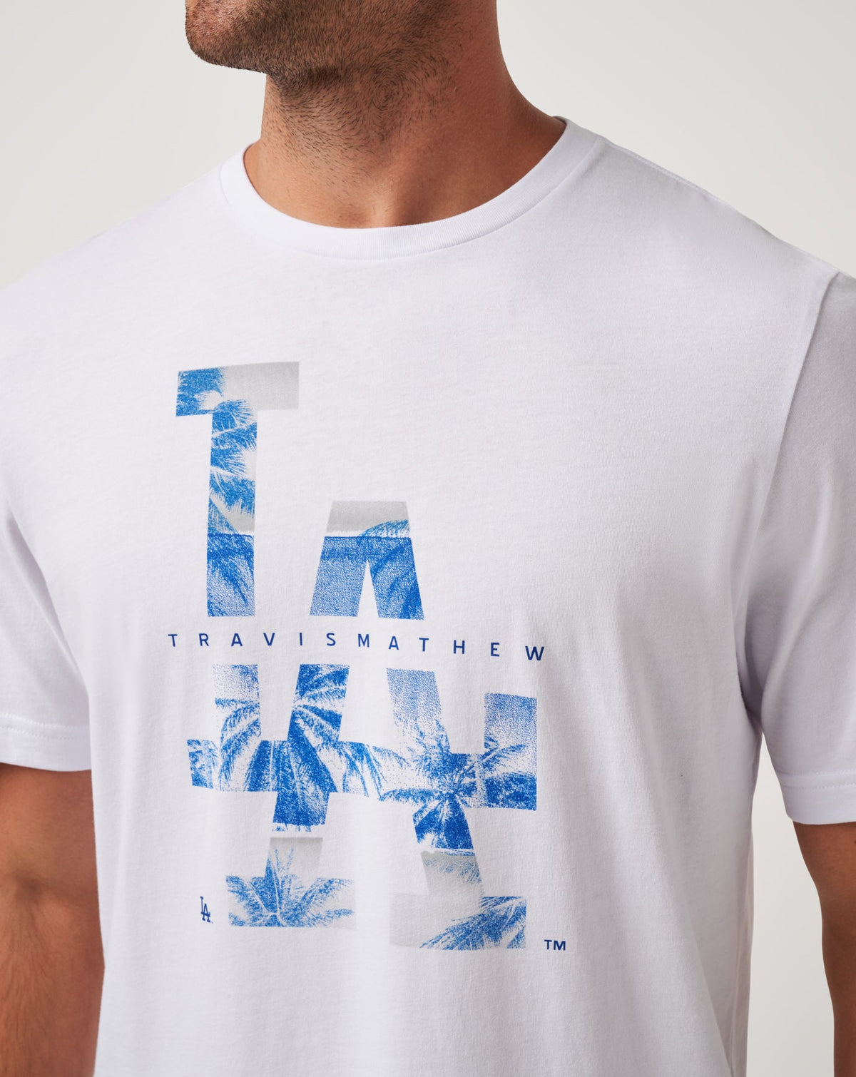 TravisMathew | Los Angeles Dodgers Bleacher Breeze Tee - White