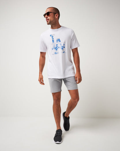 TravisMathew | Los Angeles Dodgers Bleacher Breeze Tee - White