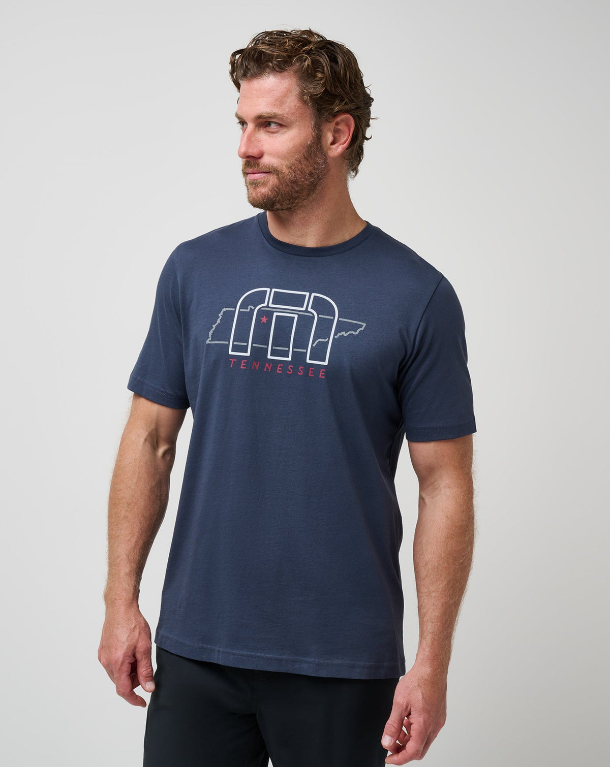 TravisMathew | Local Phrases Tee - Blue Nights