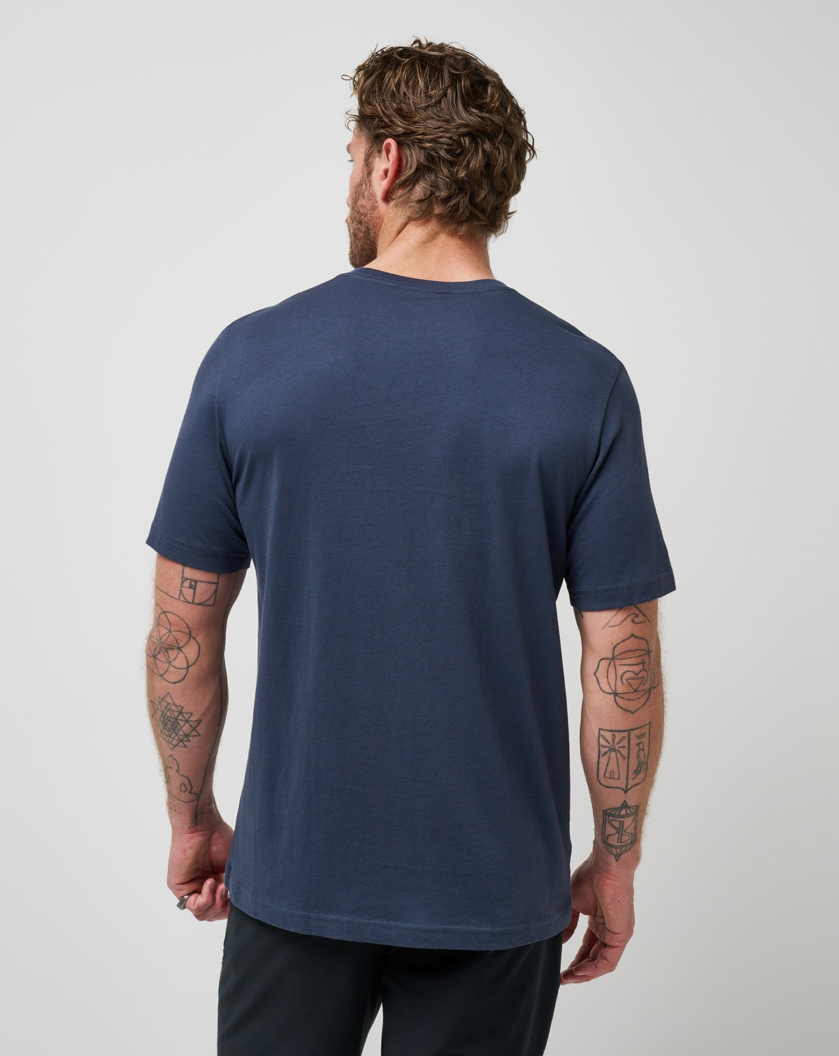 TravisMathew | Local Phrases Tee - Blue Nights
