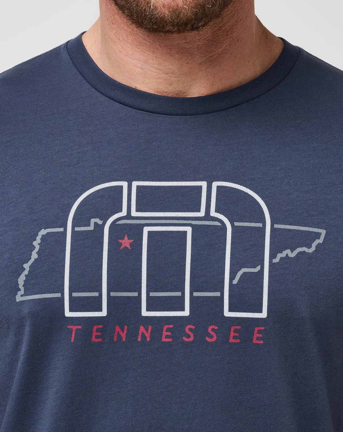 TravisMathew | Local Phrases Tee - Blue Nights