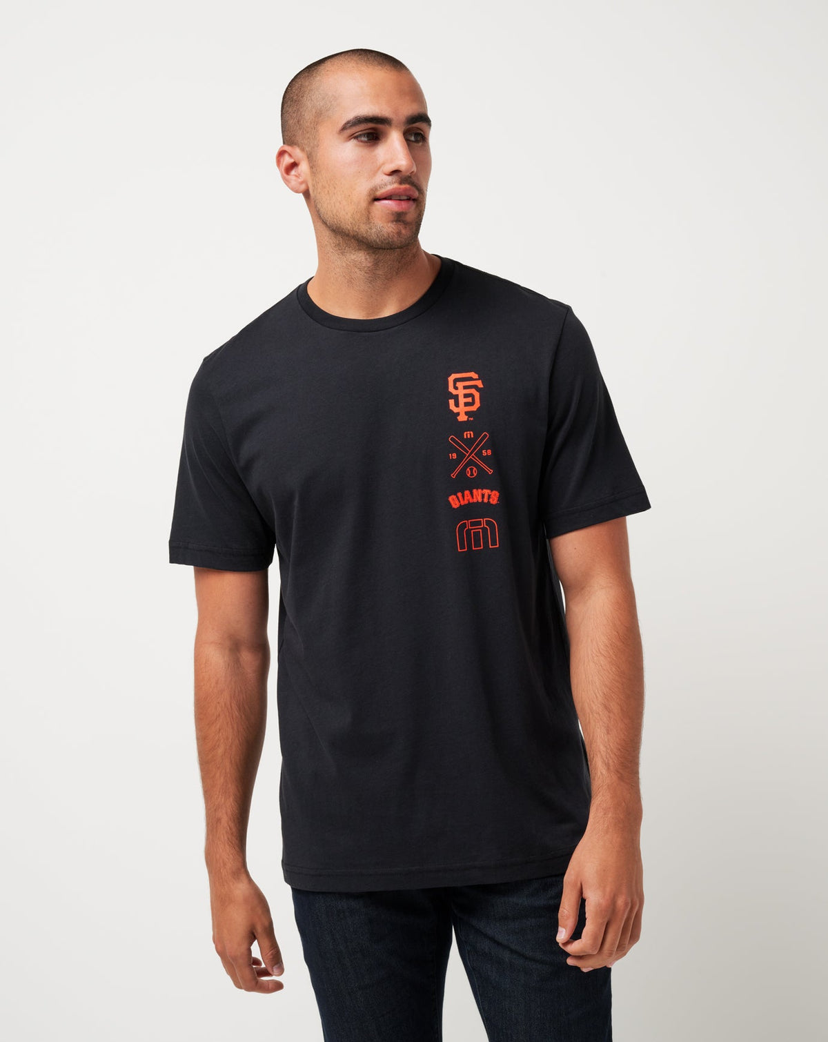 TravisMathew | San Francisco Giants Sunset Slam Tee - Black