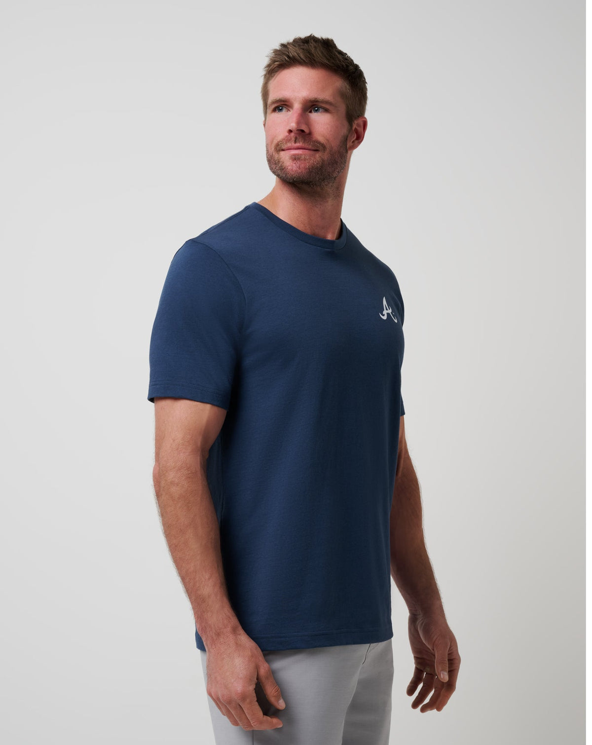 TravisMathew | Atlanta Braves Friendly Rivalry Tee - Navy