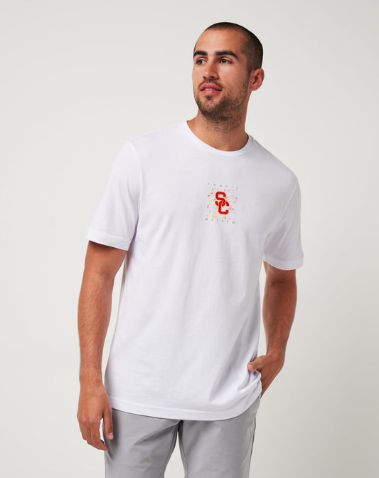 TravisMathew | USC School Spirit Tee - White