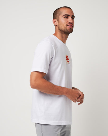 TravisMathew | USC School Spirit Tee - White
