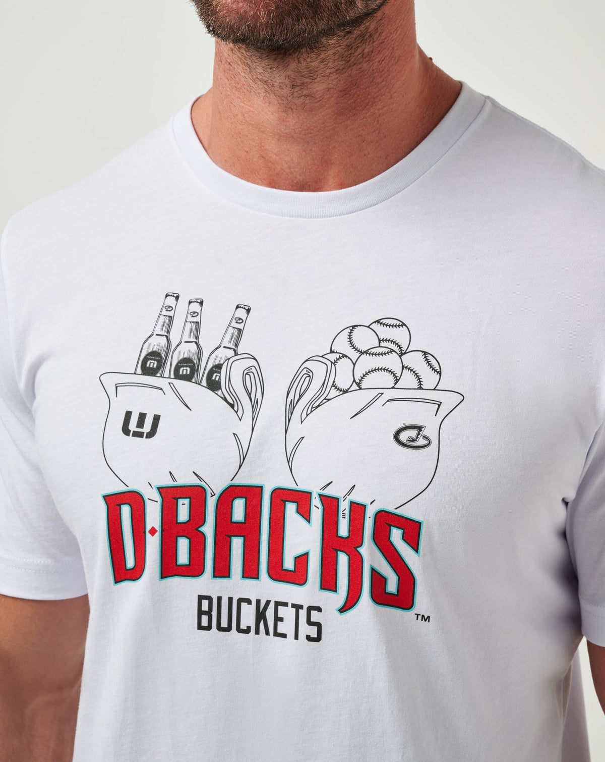 TravisMathew | Arizona Diamondbacks Strike One Tee - White
