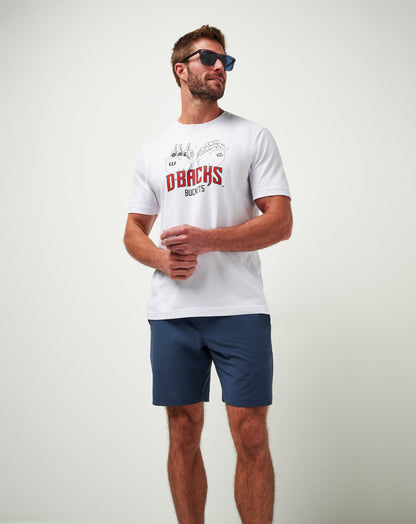 TravisMathew | Arizona Diamondbacks Strike One Tee - White