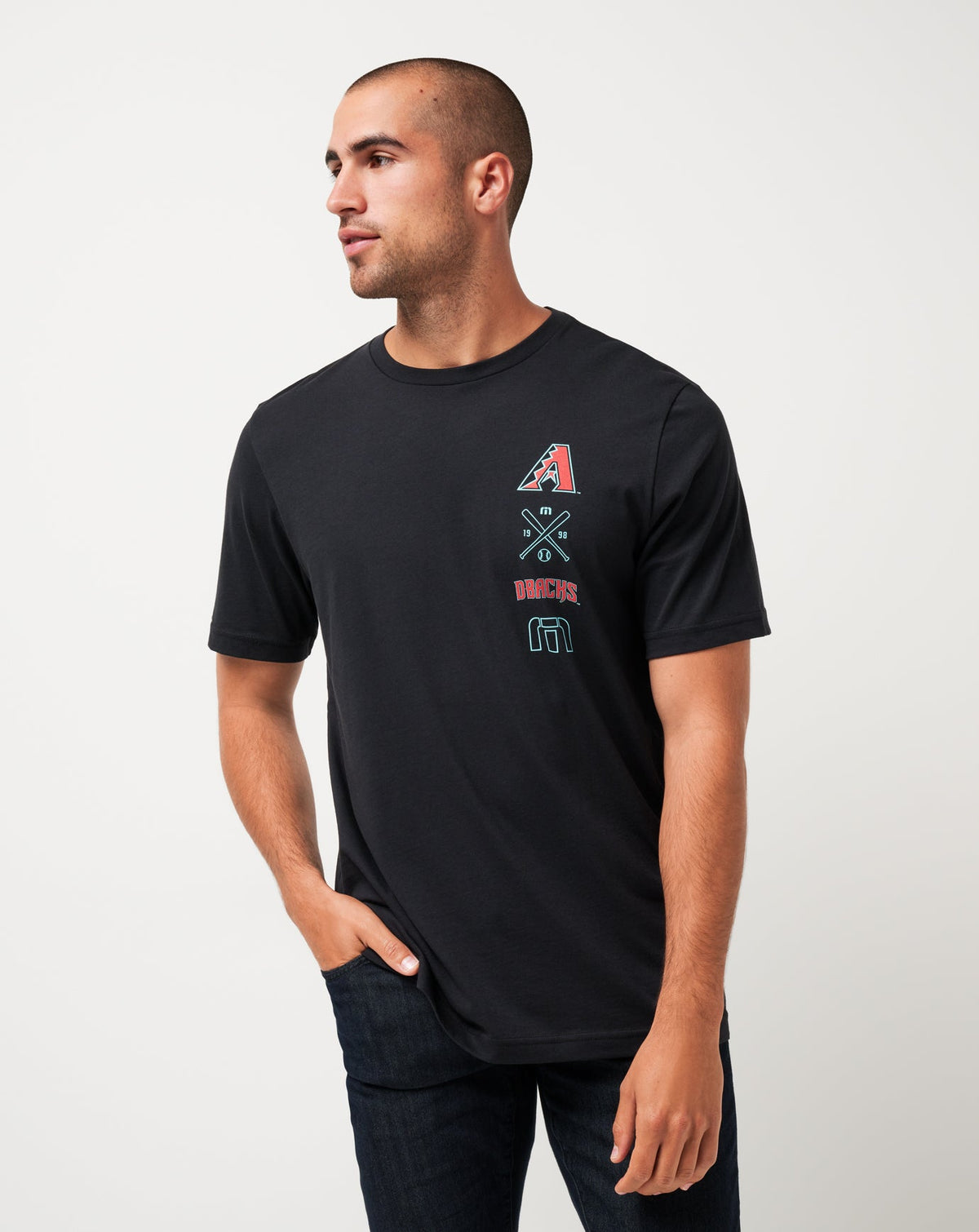 TravisMathew | Arizona Diamondbacks Sunset Slam Tee - Black