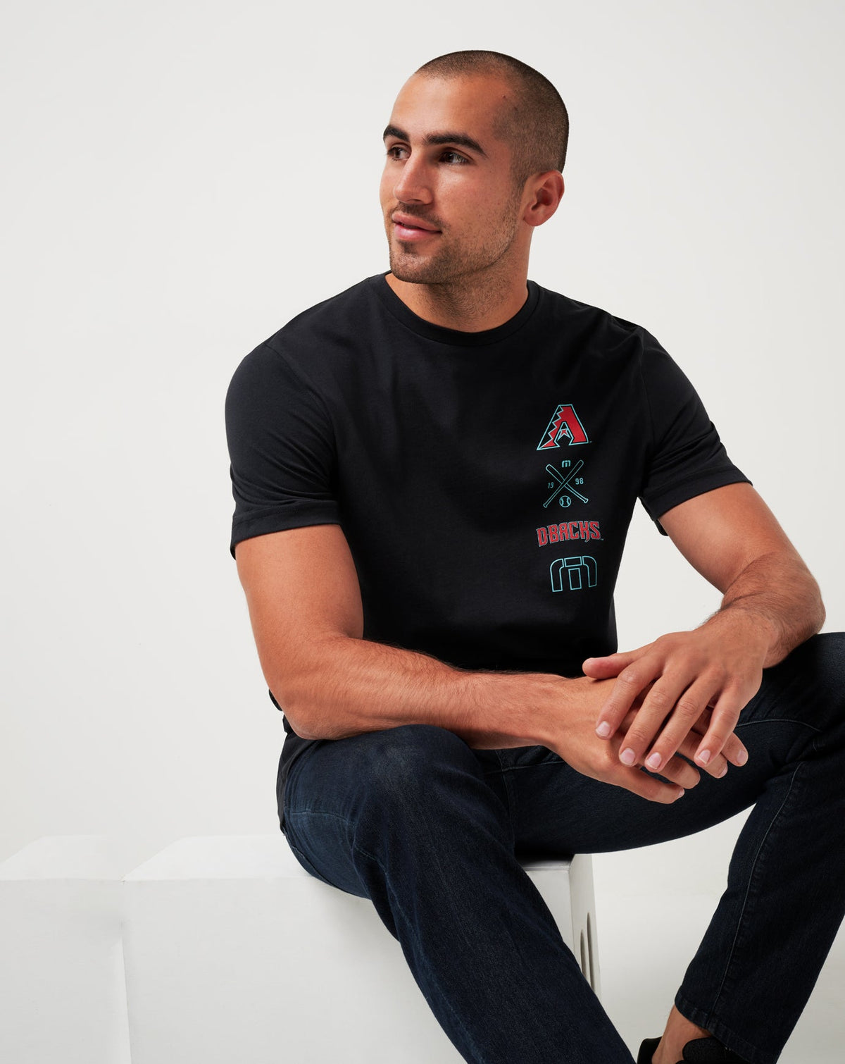 TravisMathew | Arizona Diamondbacks Sunset Slam Tee - Black