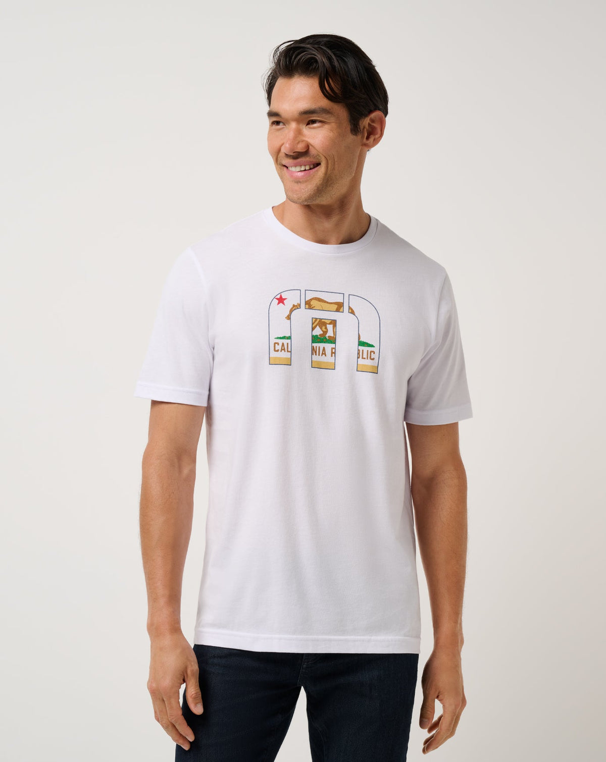 TravisMathew | Tropical Tailgate Tee - White