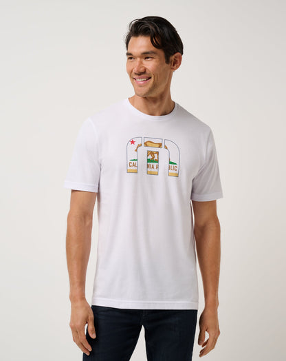 TravisMathew | Tropical Tailgate Tee - White