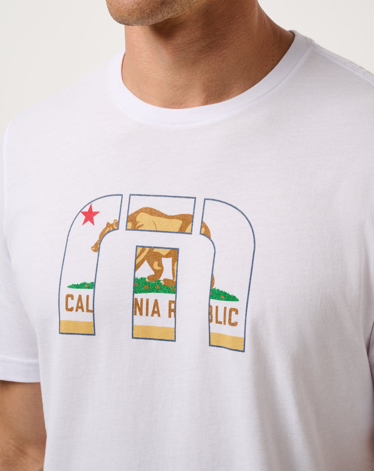 TravisMathew | Tropical Tailgate Tee - White