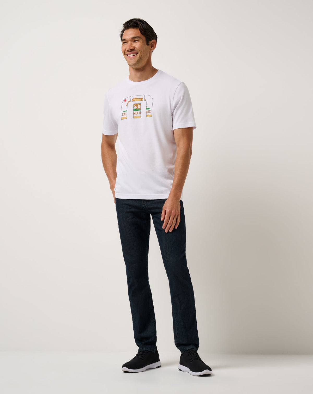 TravisMathew | Tropical Tailgate Tee - White