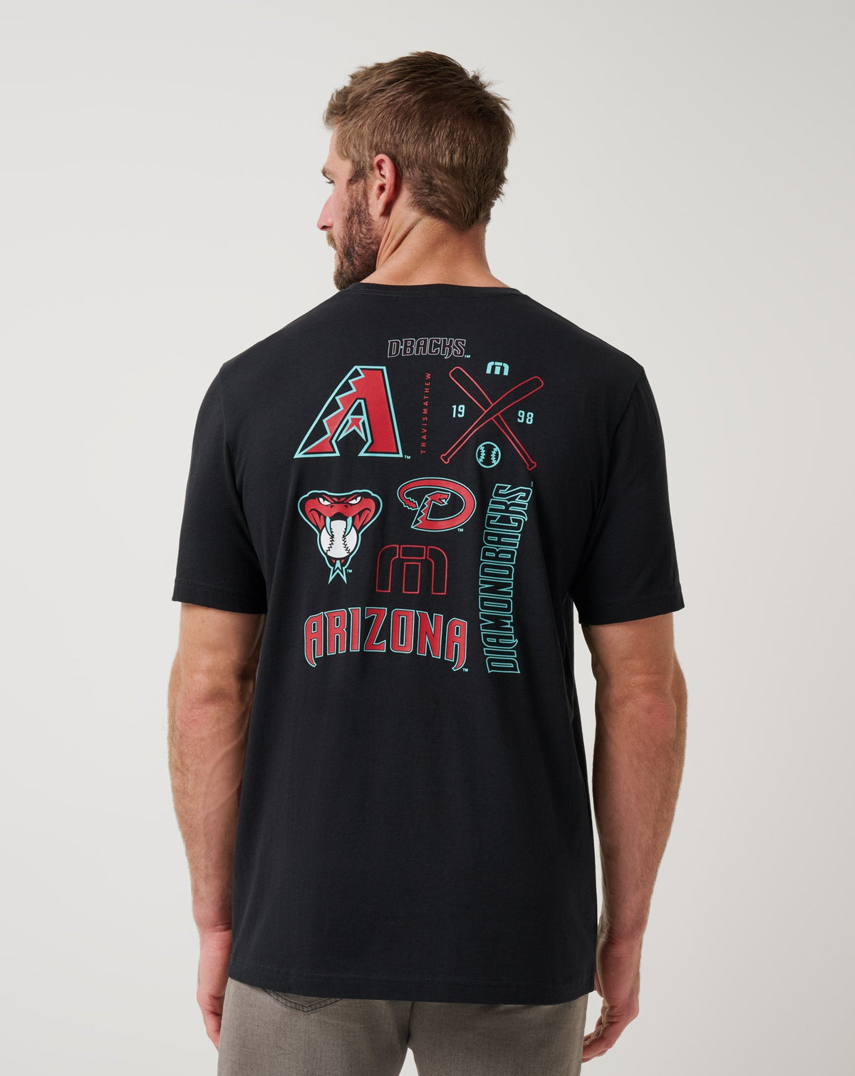 TravisMathew | Arizona Diamondbacks Friendly Rivalry Tee - Black