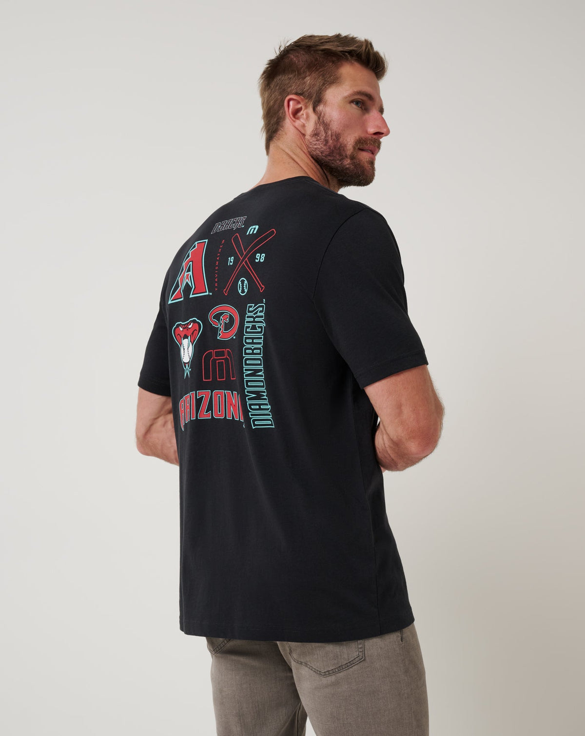 TravisMathew | Arizona Diamondbacks Friendly Rivalry Tee - Black