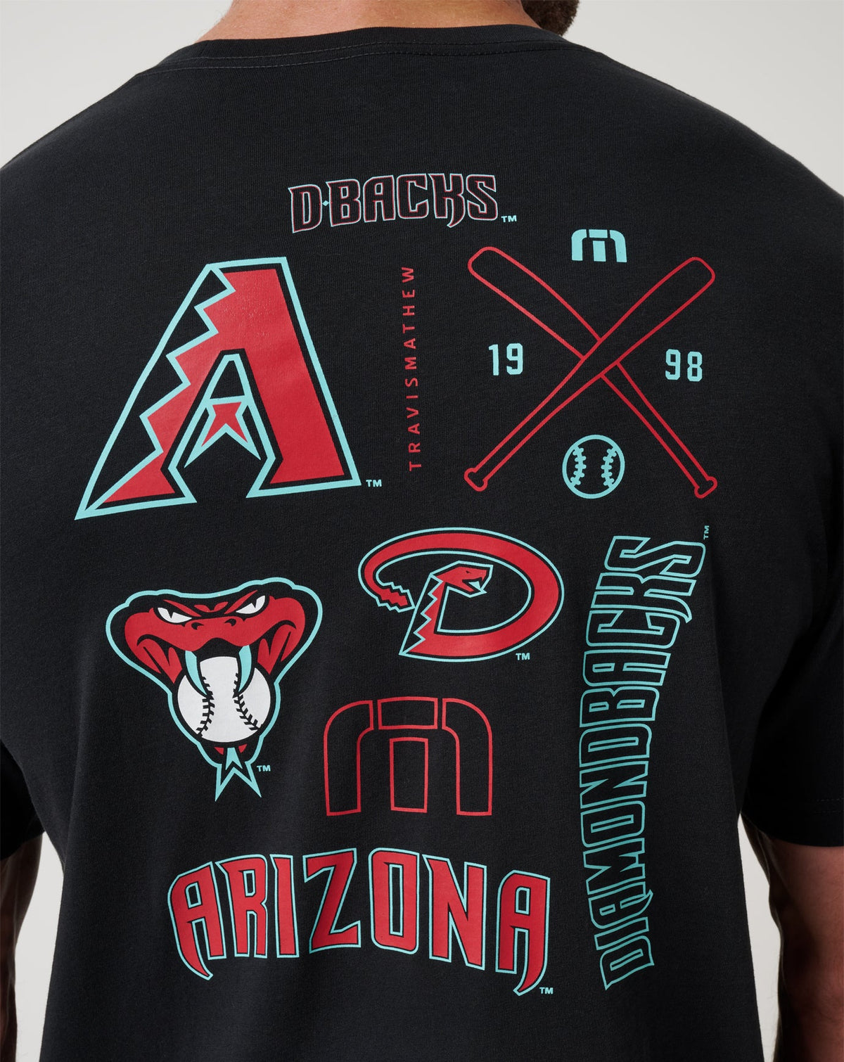 TravisMathew | Arizona Diamondbacks Friendly Rivalry Tee - Black