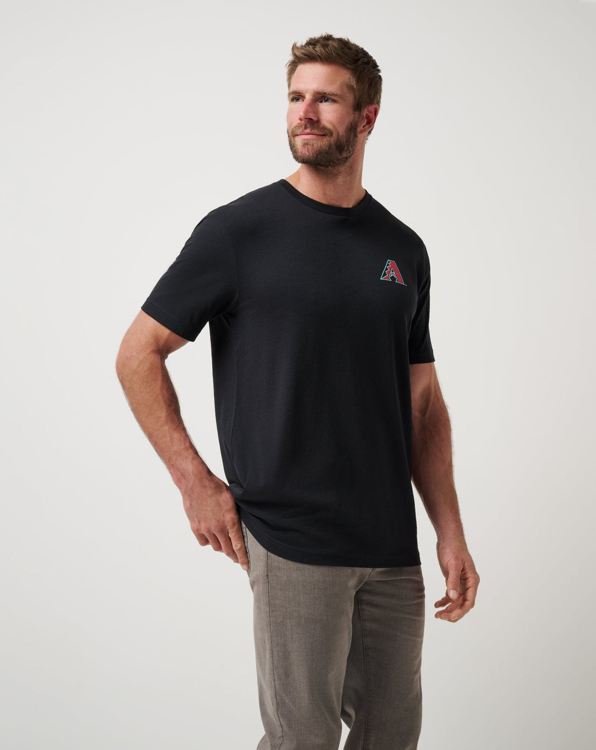 TravisMathew | Arizona Diamondbacks Friendly Rivalry Tee - Black