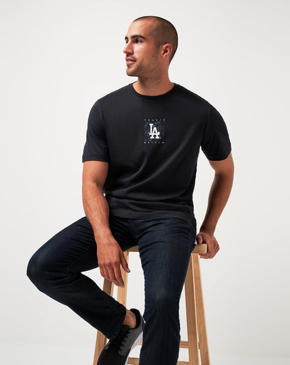 TravisMathew | Los Angeles Dodgers In The Dugout Tee - Black