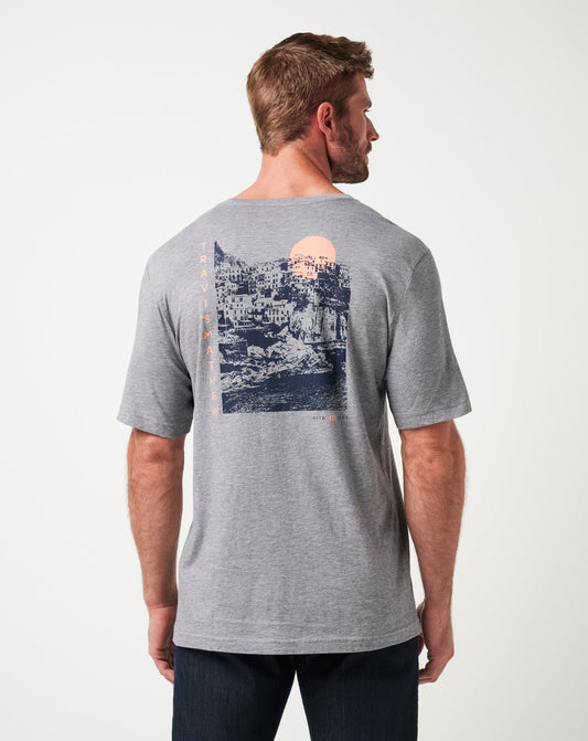 TravisMathew | Maiden Voyage Tee - Heather Medium Grey