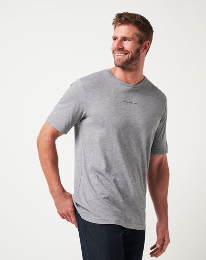 TravisMathew | Maiden Voyage Tee - Heather Medium Grey