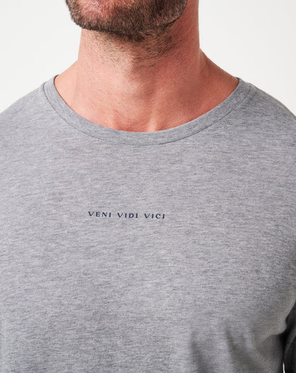 TravisMathew | Maiden Voyage Tee - Heather Medium Grey