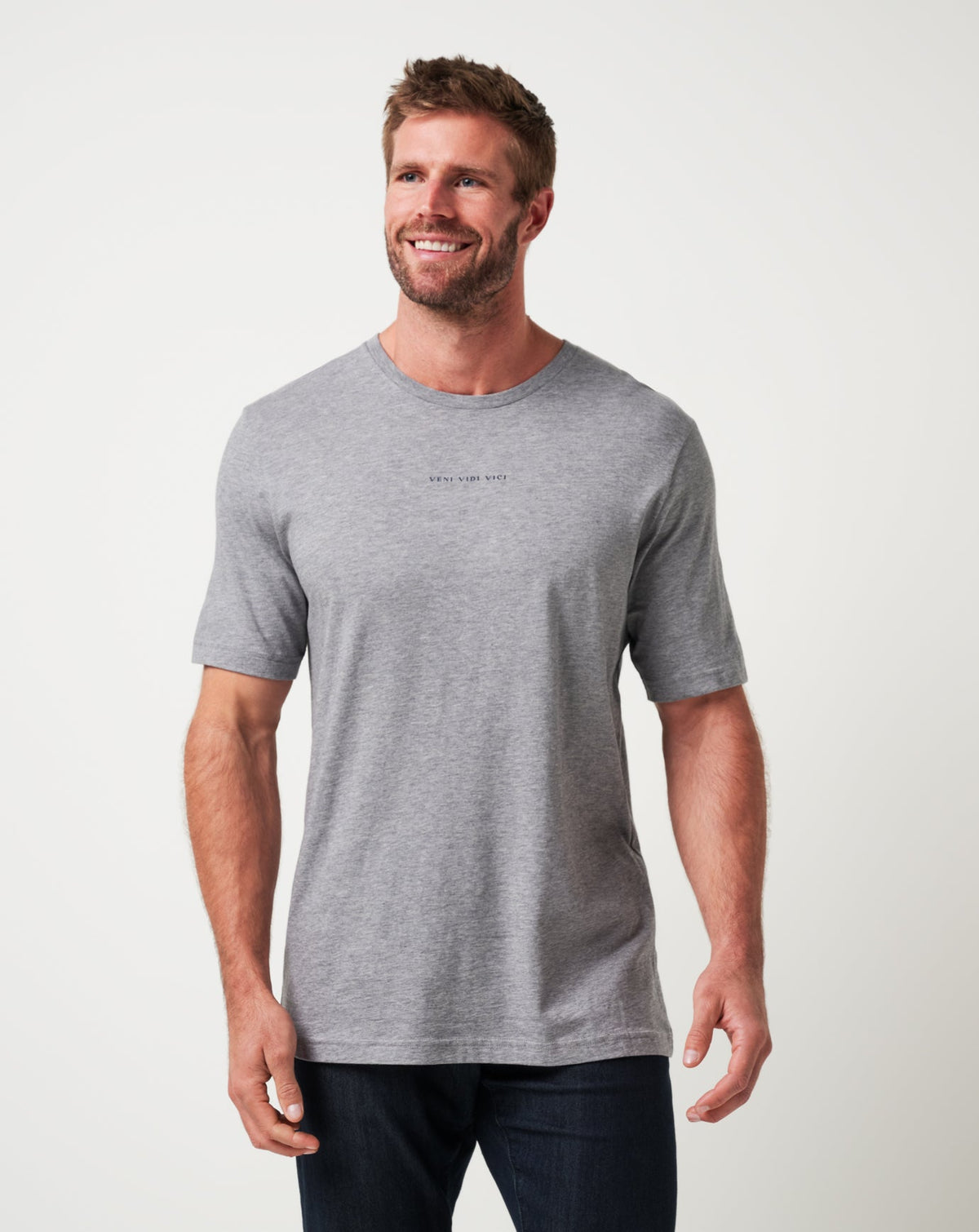 TravisMathew | Maiden Voyage Tee - Heather Medium Grey