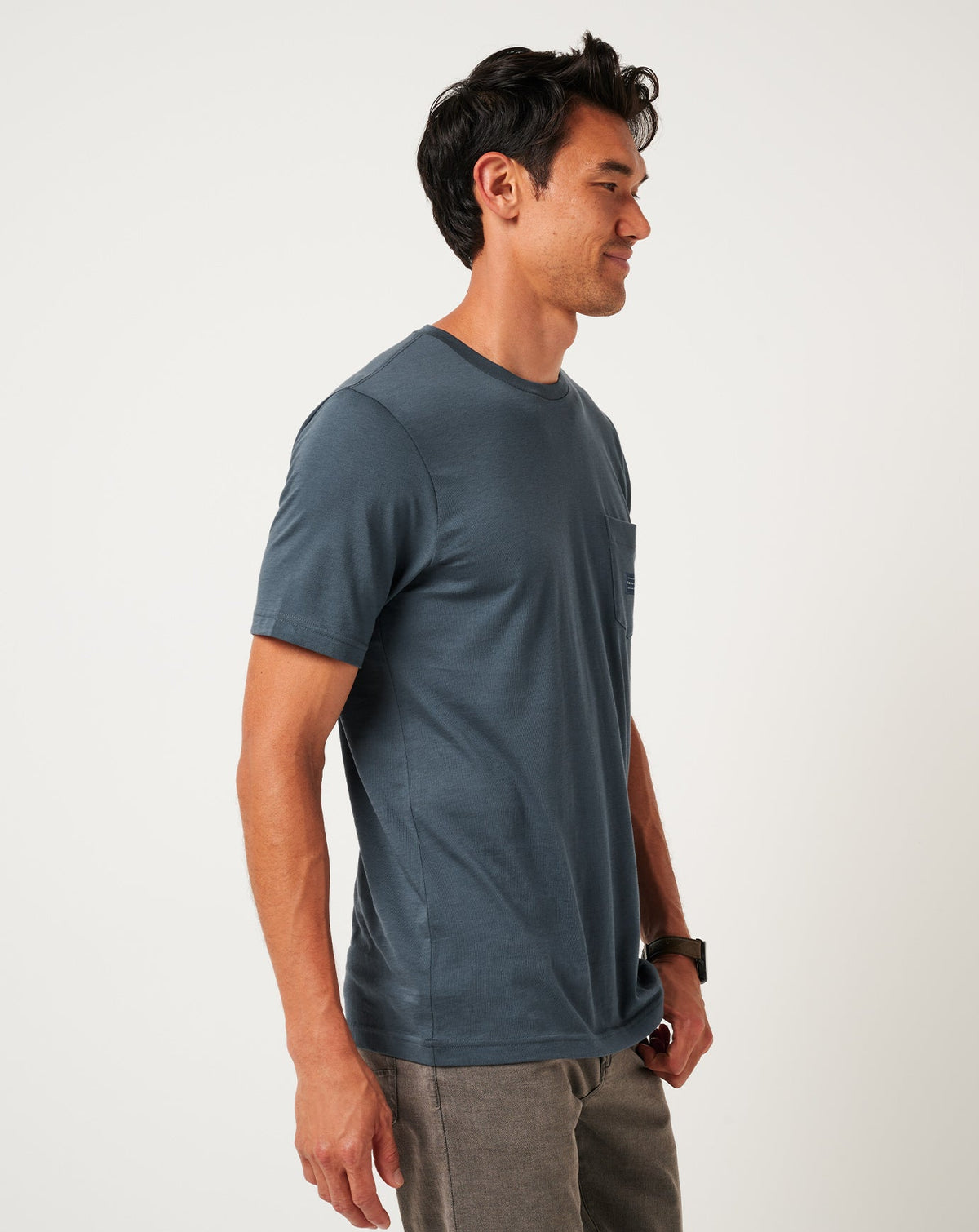 TravisMathew | Preferred Status Tee - Mood Indigo/Vintage Indigo
