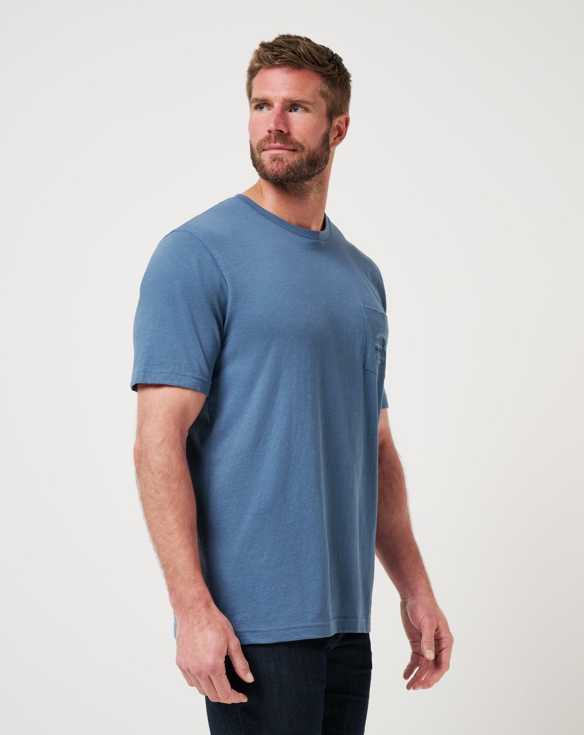 TravisMathew | Chianti Tee - Bering Sea