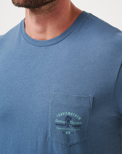 TravisMathew | Chianti Tee - Bering Sea