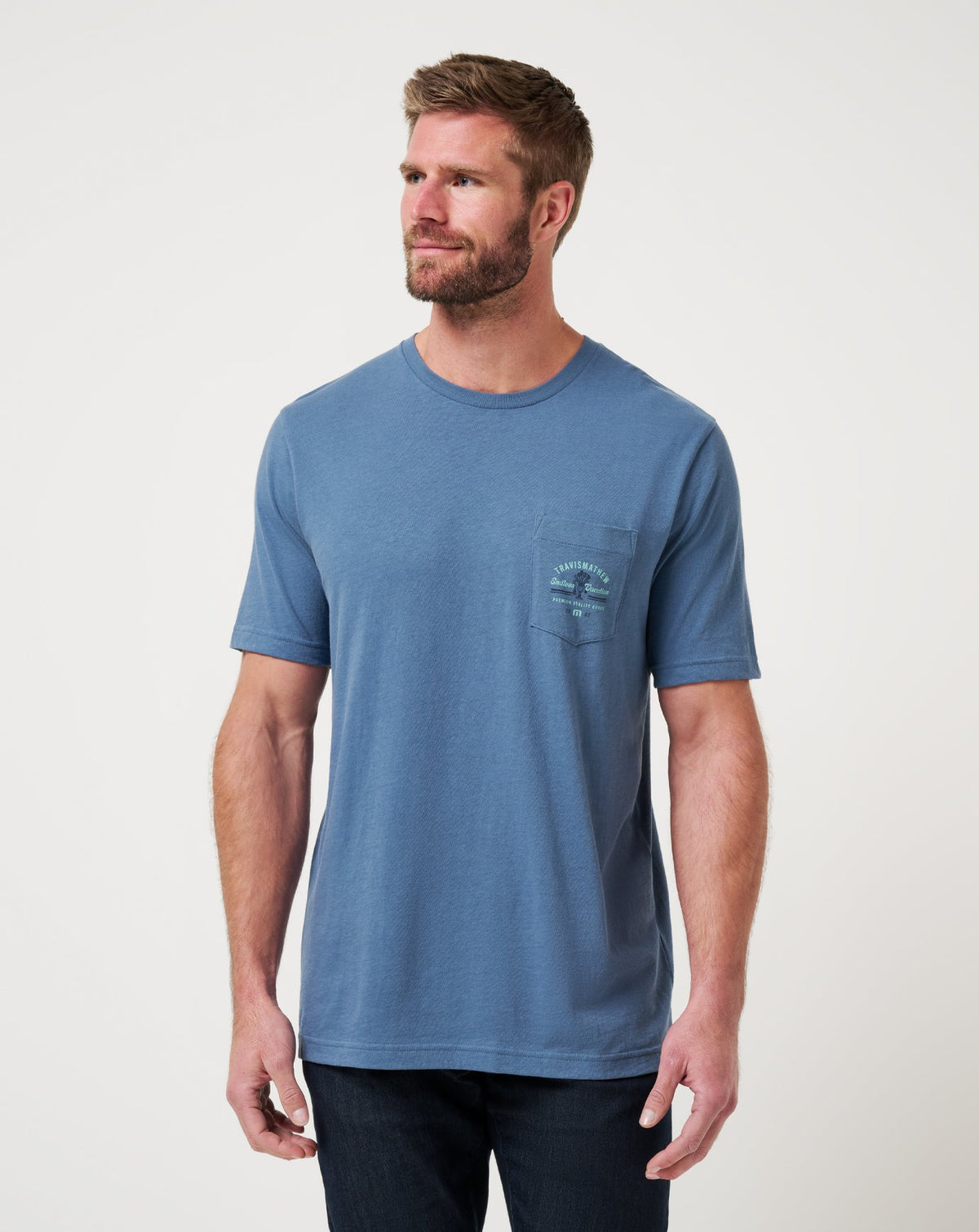 TravisMathew | Chianti Tee - Bering Sea